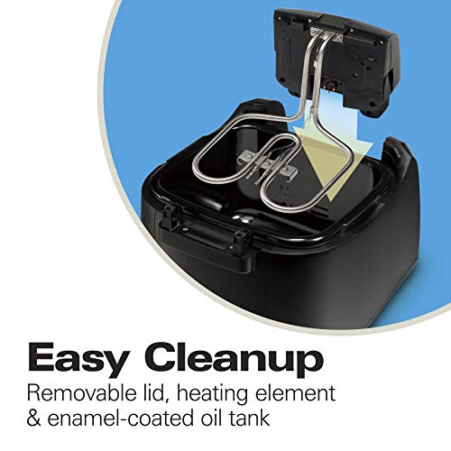 Hamilton Beach Cool Touch Electric Deep Fryer with Basket For Home Use - style: Fryer