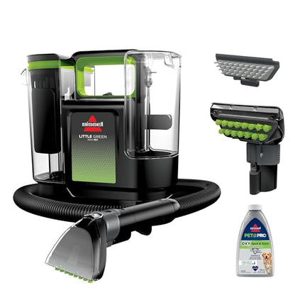 BISSELL Little Green Max Pet Portable Carpet Cleaner, 3860 - style: Little Green Max Pet