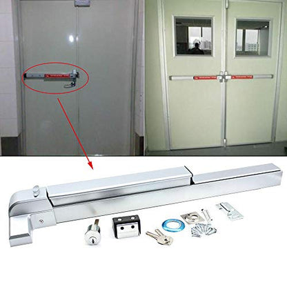 Commercial Door Push Bar Panic Exit Lock Device Heavy Duty Stainless Steel Emergency Exit Bar Hardware Latches