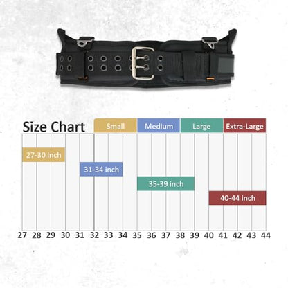 WOLF WTH2110 Padded Ballistic Tool Work Belt - size: Small