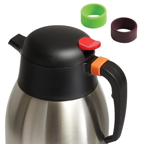 Winco 1.5 L Stainless Steel Carafe - size: 50.7 Ounces