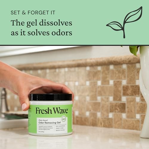 Fresh Wave Original Odor Eliminator Gel 2-Pack 15 oz & 7 oz Air Freshener - size: 22 fl oz (Pack of 2: 15 fl oz & 7 fl oz)
