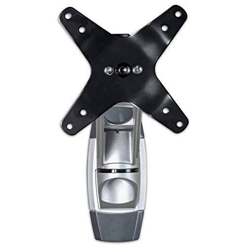 StarTech Wall Mount Monitor Arm 12in to 34in, 30.9lb/14kg, Swivel, Silver - color: Silver, style: Single-Swivel