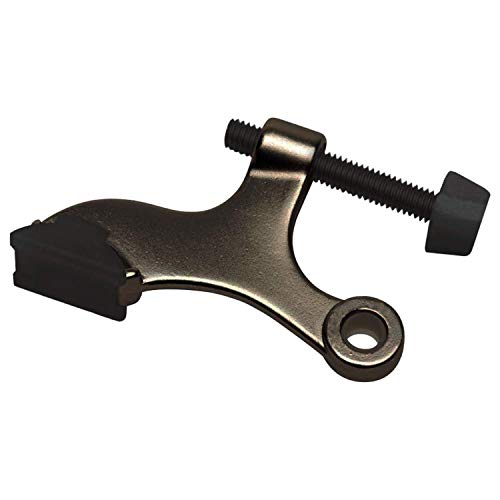 Nuk3y Hinge Pin Heavy Duty Adjustable Door Stop (12 Pack, Oil Rubbed Bronze) - color: Oil Rubbed Bronze, size: 12 Pack