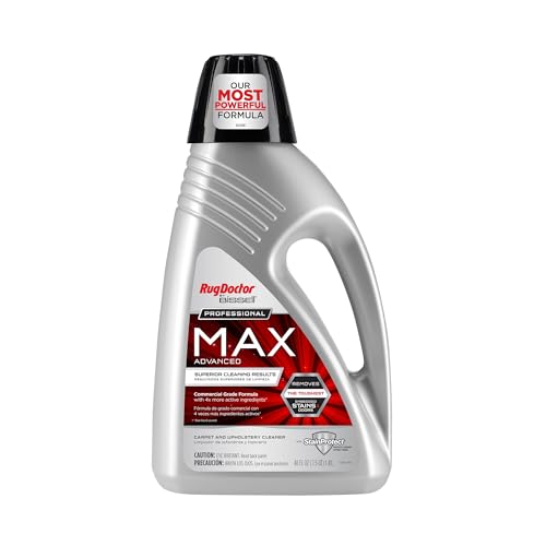 Rug Doctor by BISSELL Max Advanced Commercial Carpet Cleaner Solution 48 oz - size: 48 Fl Oz (Pack of 1)