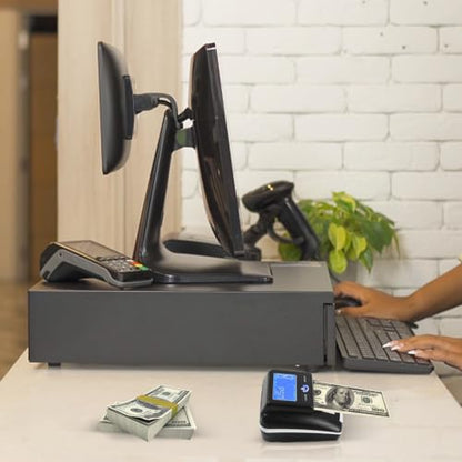 Portable Counterfeit Bill Detector, Rechargeable Money Checker Machine