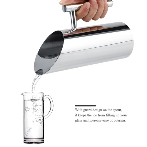 Stainless Steel Water Pitcher 1.5L Ice Guard Spill - size: 1.5L