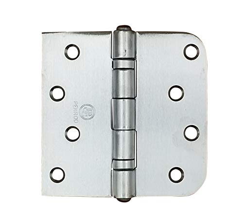 Penrod Door Hinges Stainless Steel NRP Security 4 Inch - 5/8 Square 3-Pack