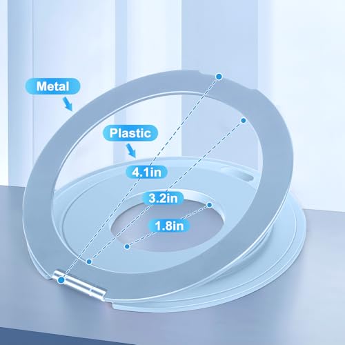 Universal Tablet Mount Ring Holder Stand for iPad - color: Blue