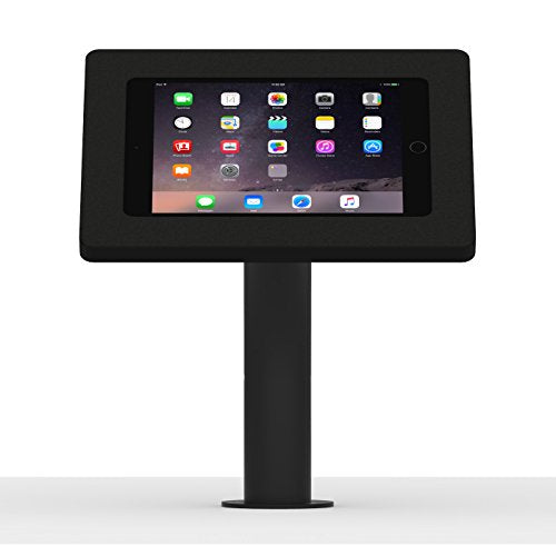 VidaMount Black Enclosure and Fixed Neck Wall/Table Surface Mount [Bundle] Compatible with iPad mini 1/2/3 - color: Black, size: iPad Mini 1/2/3