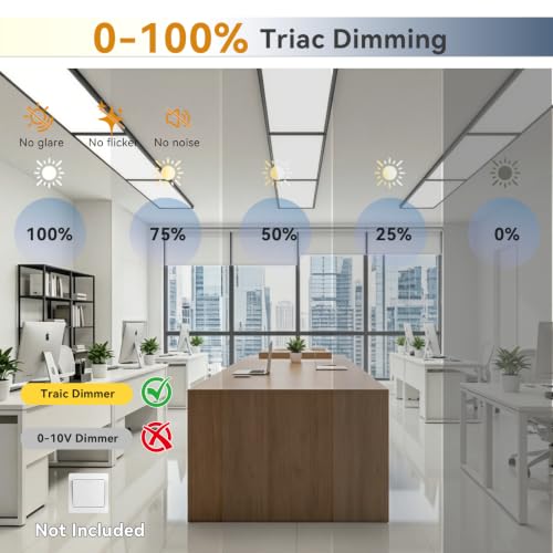 1x4 LED Flat Panel Light,Surface Mount Ceiling Light,3CCT Selectable - color: Black, size: 4PACK