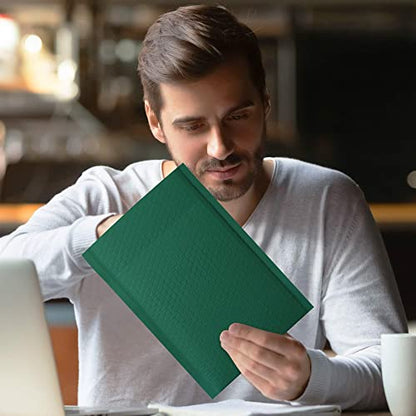Famagic 8.5x12 Bubble Mailers Green for Small Business, 40pcs Usable 8.5x11 - color: Ultramarine Green, size: 8.5x12 Inches 40pcs