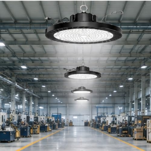 EVNEXTIA 200W High Bay Shop Lights, Commercial UFO Led high Bay Lights