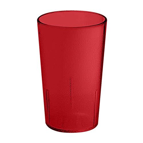 G.E.T. 6605-1-R-EC Heavy-Duty Plastic Restaurant Tumblers, 5 Ounce, Red (Set of 4) - color: Blue, size: 5 Ounces, style: 5 ounces