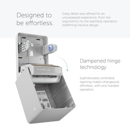 Kimberly-Clark Professional ICON Hard Roll Paper Towel Dispenser (53691) - color: Silver