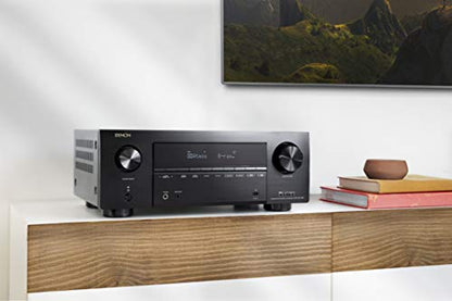 Denon AVR-X2700H 8K Ultra HD 7.2 Channel (95 Watt X 7) AV Receiver - Built for Gaming, Music Streaming, 3D Audio & Video, Alexa + HEOS - style: AVR-X2700H