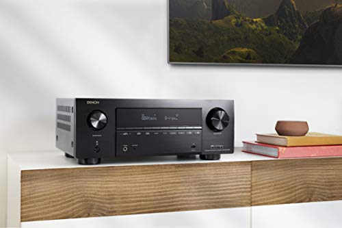 Denon AVR-X2700H 8K Ultra HD 7.2 Channel (95 Watt X 7) AV Receiver - Built for Gaming, Music Streaming, 3D Audio & Video, Alexa + HEOS - style: AVR-X2700H