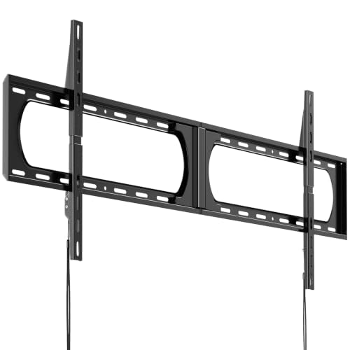 Heavy Duty Fixed TV Wall Mount for 37–140 Inch TVs up to 275 lbs - size: 140 Inch