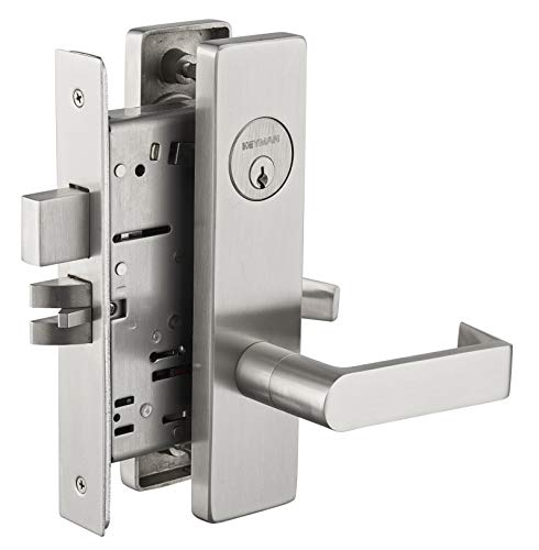 Escutcheon Commercial Heavy Duty Mortise Lock Handle Set (Dormitory Function) - color: Escutcheon/Dormitory Function