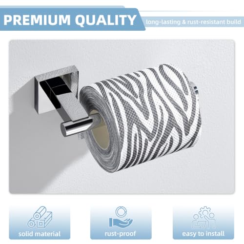 Suyar Polished Chrome Toilet Paper Holder, Bathroom Tissue Roll Holder - color: Polished Chrome