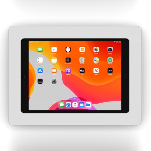 VidaMount Light Grey Enclosure and Fixed VESA Slim Wall Mount [Bundle] Compatible with iPad 10.2" (7th, 8th & 9th Gen) - color: Light Grey, size: iPad 10.2" (7th, 8th & 9th Gen)