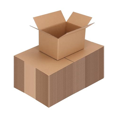 CRUGLA 40 Packs 9x6x3 Shipping Boxes, Brown Mailing Boxes - size: 9x6x3 Inch
