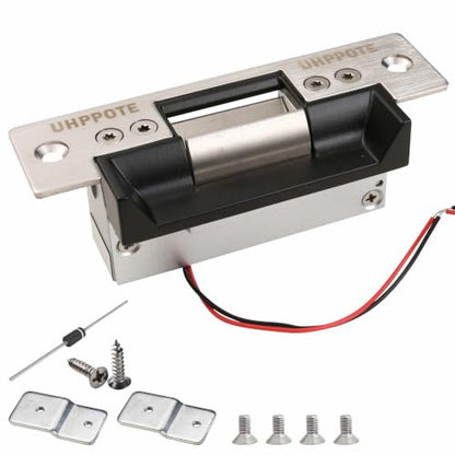UHPPOTE ANSI Electric Strike Door Lock Lactch Fail Secure Heavy Duty 12VDC