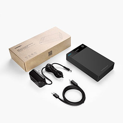 UGREEN External Hard Drive Enclosure for 2.5/3.5-Inch SATA HDD/SSD