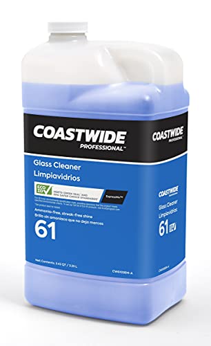 Coastwide Professional Glass Cleaner 61 Concentrate, 3.25L, 2/Ctn