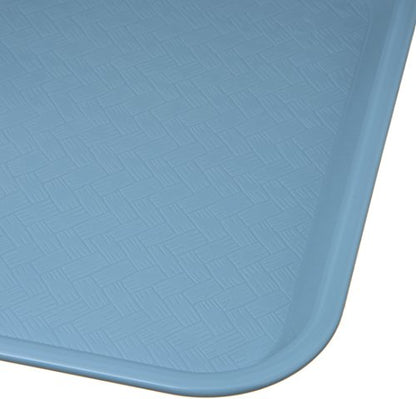 Carlisle Cafe Tray, Fast Food Restaurant Tray, 10 x 14, 1 Ct, Slate Blue - size: 0.6" x 0.5" x 0.2"