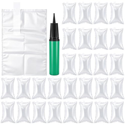 100 Pack Purse Insert Air Pillows, Purse Pillows to Keep Shape for Handbags, Inflatable Bag Shaper for Storage & Display, 7.87x11.8 Inch Stuffing for Totes, Shipping Filler Alternative