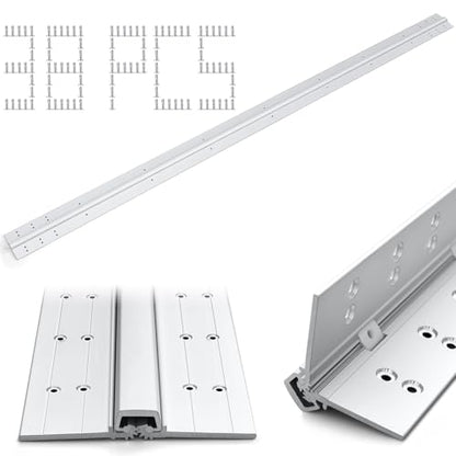 MorningRo 83 Inches Aluminum Piano Hinge Anodized Heavy Duty for Door