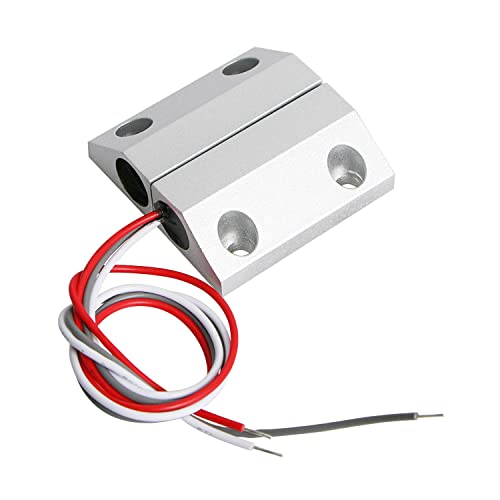 Aoje-Link MC-56 NC + NO Wired Magnetic Switch Door Window Reed Switch Micro Alarm Magnetic Contact Security Silver Gray 1pcs