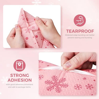 Metronic Bubble Mailers 8.5x12 Inch 40 Pack Snowflake Cute Bubble Envelopes - color: Snowflake, size: 8.5x12" 40PC