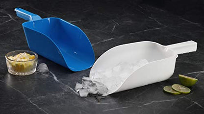 New Star Foodservice Polycarbonate Plastic Utility Ice Scoop, Blue, 64 oz - color: Blue, size: 64 oz.