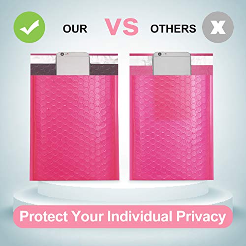 UCGOU Bubble Mailers 10.5x16" Hot Pink 25 Pack Usable Size 10.5x15" Padded - color: Hot Pink, size: 10.5x16" 25PC