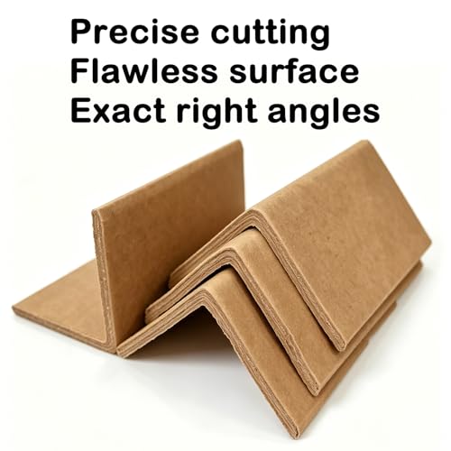2x2x3 Inch Cardboard Corner Protectors, Pack of 50 box corner protectors