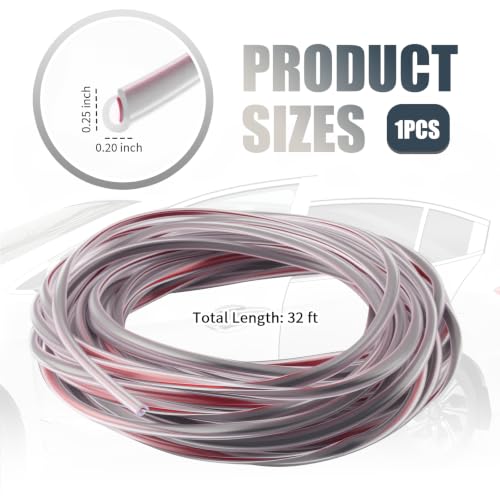 32Ft Car Door Edge Guards Clear for Anti-Collision Protection