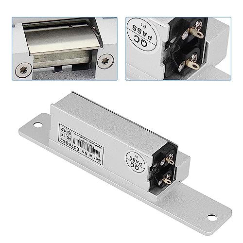 YiToo Fail-Safe Electric Strike Door Lock with 433MHz 12VDC Remote Control for Access Control System - style: With Fail-safe Strike Lock