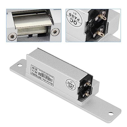 YiToo Fail-Safe Electric Strike Door Lock with 433MHz 12VDC Remote Control for Access Control System - style: With Fail-safe Strike Lock