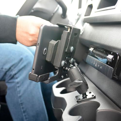 ARKON Mounts Locking Aluminum Tablet Mount with Key Lock for E-Log for Galaxy Tab A iPad Models