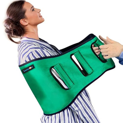 Transfer Belt Transfer Sling Padded Gait Belts with Seniors Patient Lift - color: Green 2