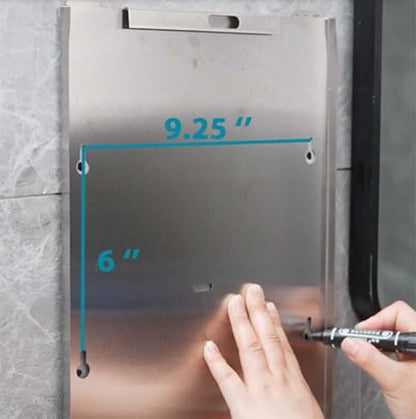Paper Towel Dispenser Wall Mount - Multifold Trifold Paper Towel Dispensers, Large Capacity Stainless Steel Tissue Holder, Suitable for Bathrooms and Public Places - color: D-391 Silver