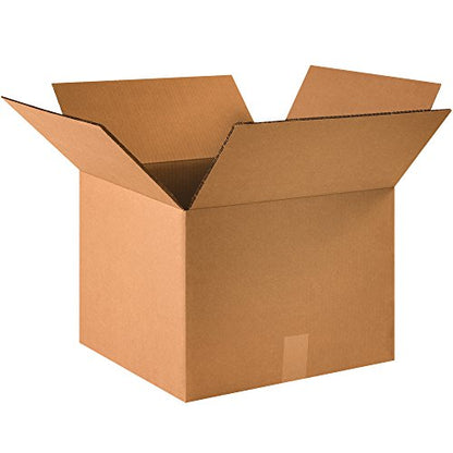 Tape Logic TLHD161612DW Double Wall Boxes, 16" x 16" x 12", Kraft (Pack of 10) - size: 16 x 16 x 12", style: Double Wall Boxes