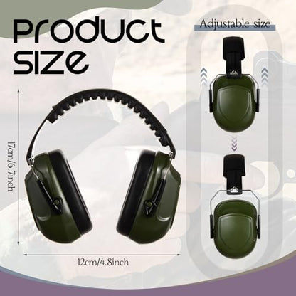 Amylove 12 Pcs Adult Noise Cancelling Headphones Ear Muffs - size: Universal Fit (kids & Adults), style: Shooting Style 2
