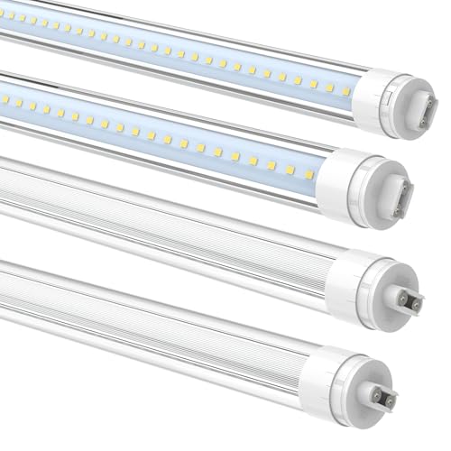 JESLED 360 Degree T8 T10 T12 3.5ft 28w LED Tubes, 4-Pack - size: 3.5 feet