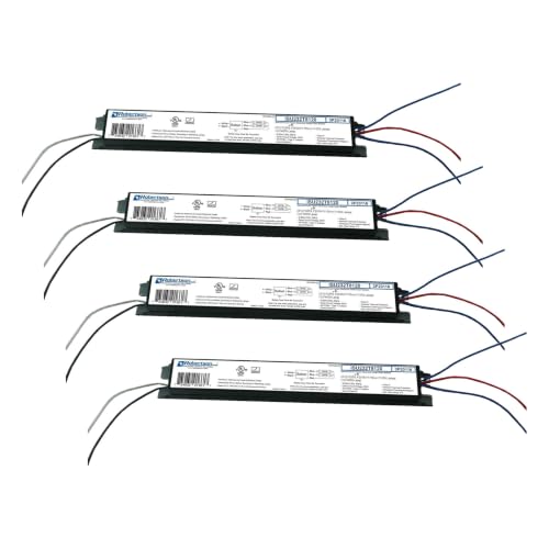 Robertson ISU232T8120 (3P20116) Electronic Fluorescent Ballast, for 1 or 2 T8 Fluorescent Lamps Between 17W-32W (F17T8 Through F32T8) or 1 F40T8 Lamp, Instant Start, 120V (Qty 1) (Pack of 4) - size: Single Item (Pack of 4)