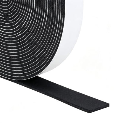 DGSL Foam Weather Stripping, 1" x1/8", 33Ft Door Window Seal Tape - size: 1In x 1/8In x 33Ft