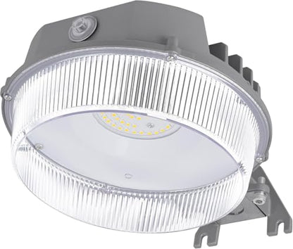 LEDVANCE Sylvania LED Barn Light, Dusk to Dawn Outdoor Lighting with Photocell, Security Lights, FCC/CEC, IP65 Waterproof, 50,000 Hrs, 80 CRI, Yard, Garage, 4000K - 1 Pack (66821) - color: 4000K - Bright White