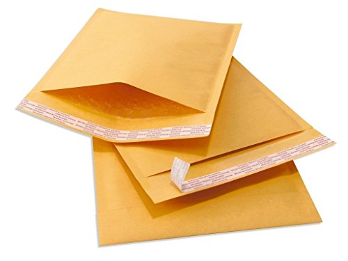 250#00 5x10 Kraft Paper Bubble Padded Envelopes Mailers Case 5"x10"